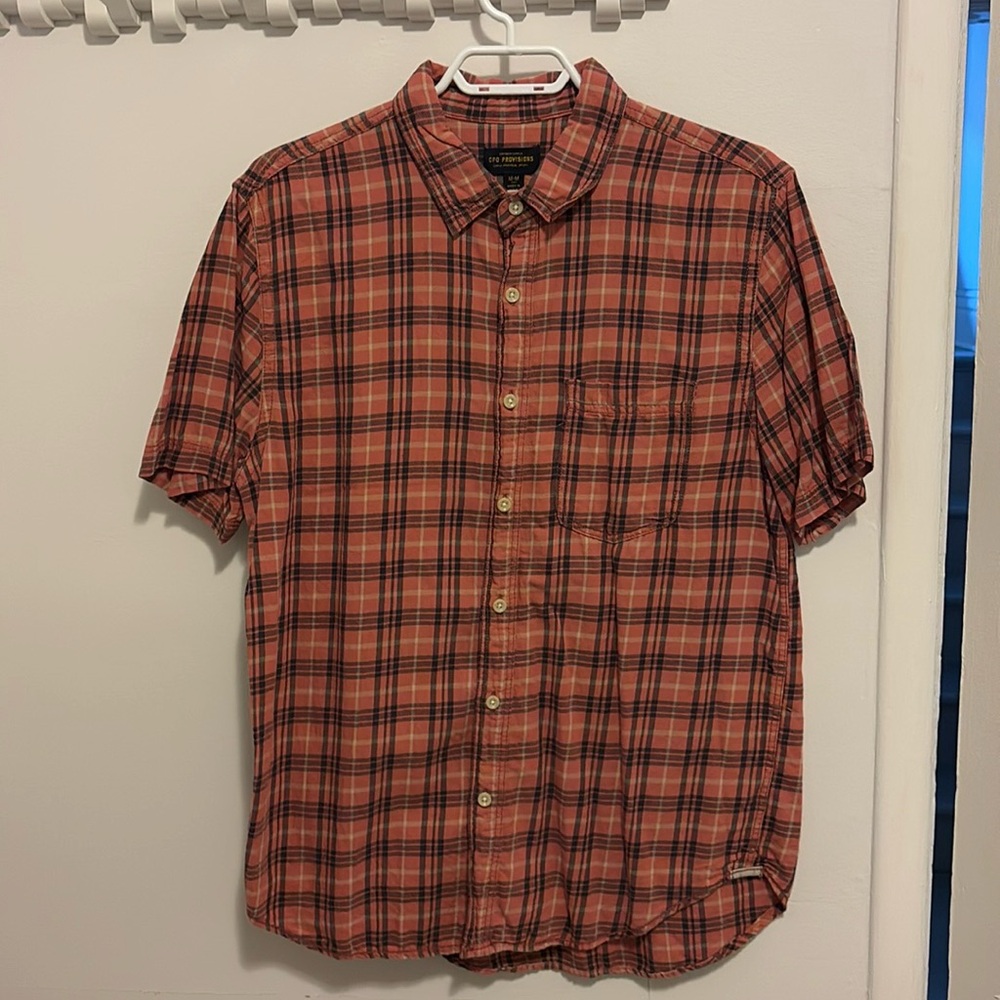 Men’s CPO Provisions soft plaid button up